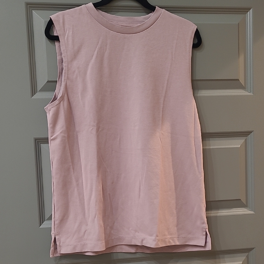 Sleeveless Pink Top